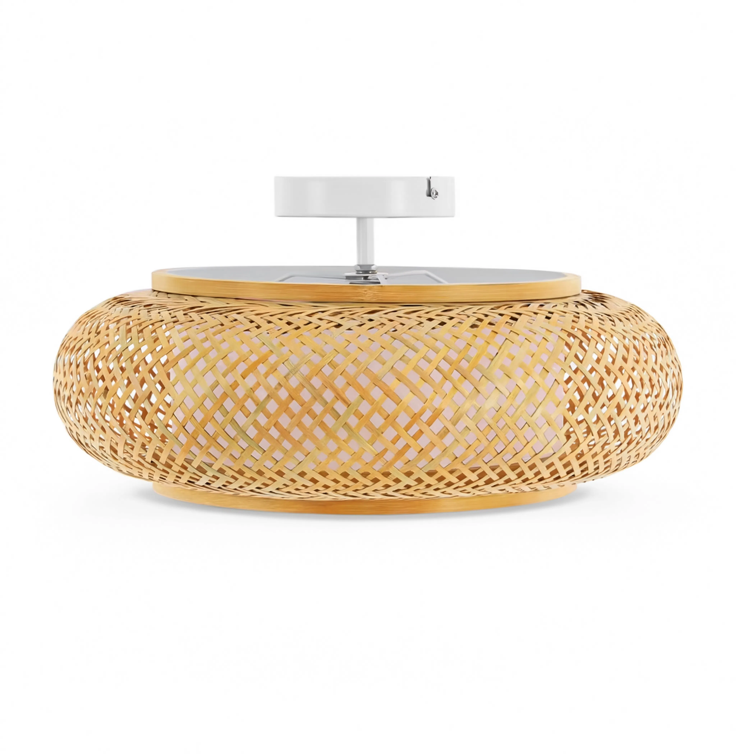 Handwoven Bamboo Rattan Ceiling Light