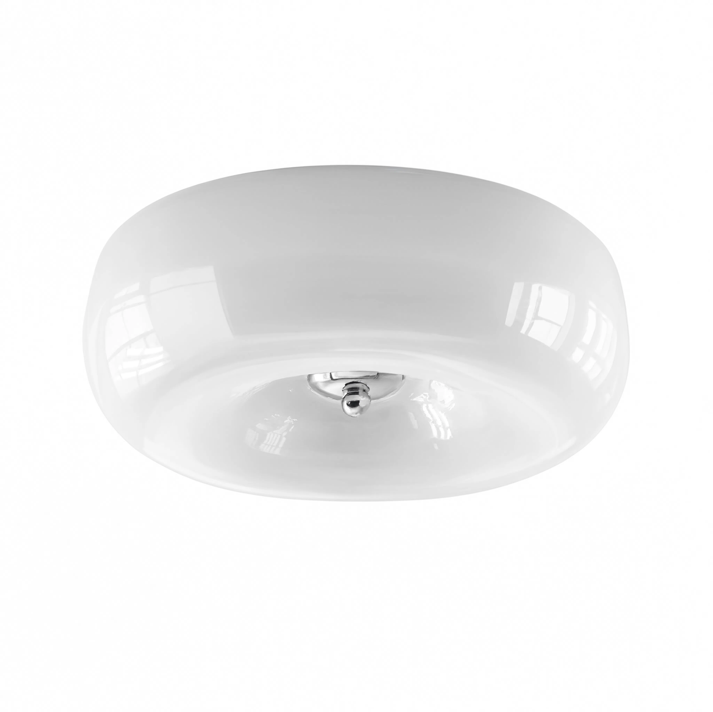 French Retro Round Glass LED Ceiling Light | Lunalight