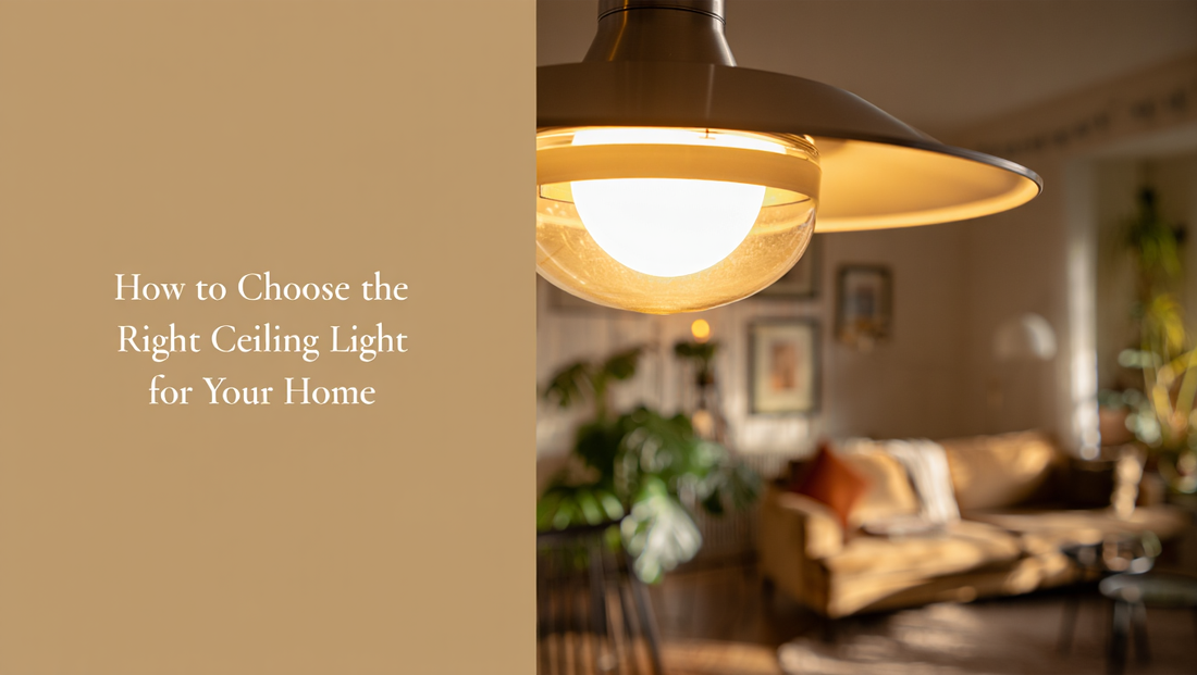 How to Choose the Right Ceiling Light for Your Home | Lunalight