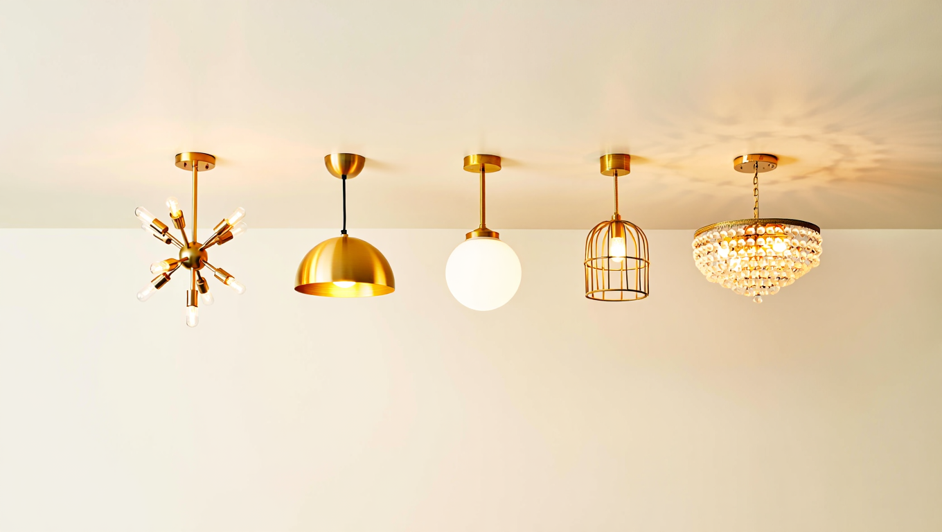 Gold Lighting Ideas: How to Bring Warmth Into Your Interior | Lunalight