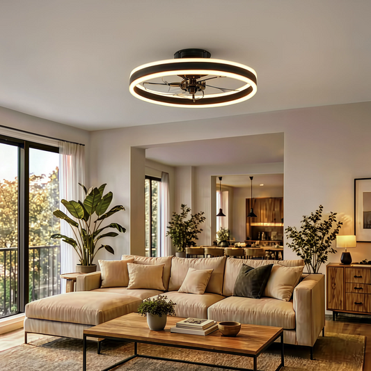 50cm Smart LED Ceiling Light Fan Remote Control