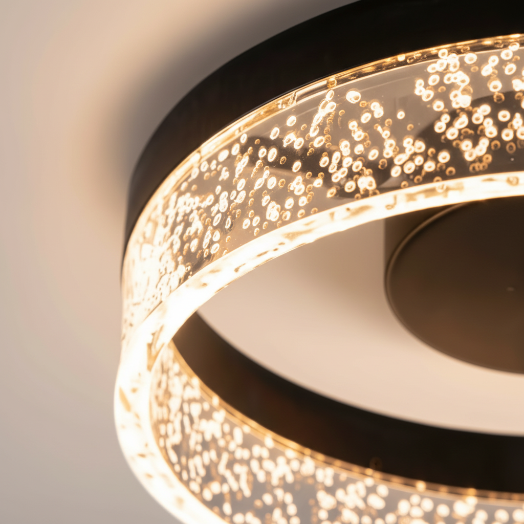 Bubble LED Flush Ceiling Light 30cm | Warm White | 20W