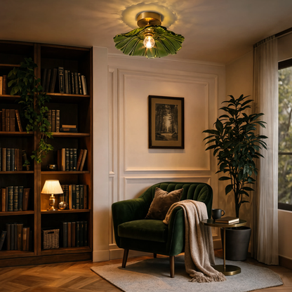 Vintage Flower Glass Pendant Light E27 | Lunalight