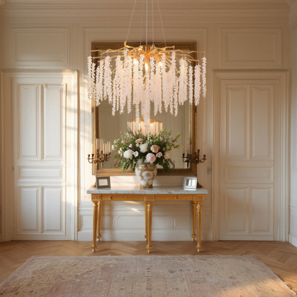 Gold Branch Crystal Chandelier 60cm