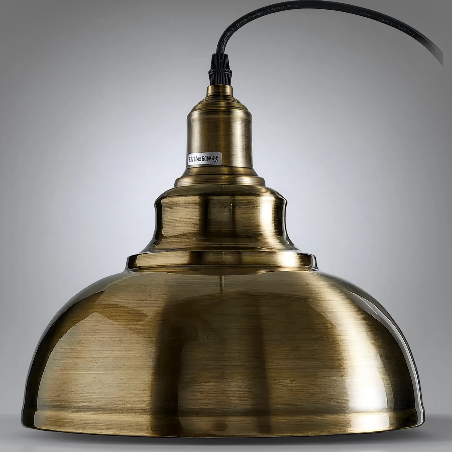 Gold Dome Pendant Light