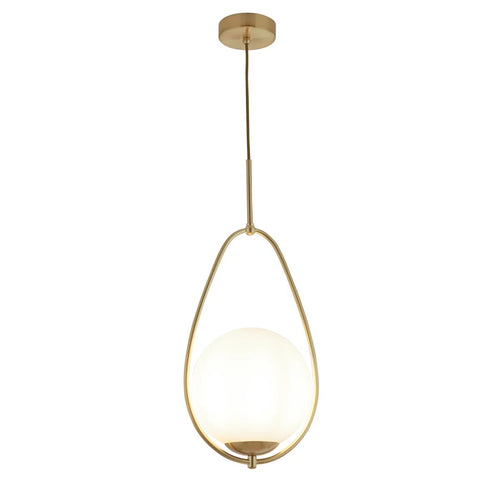 Gold LED Globe Pendant Light | Lunalight