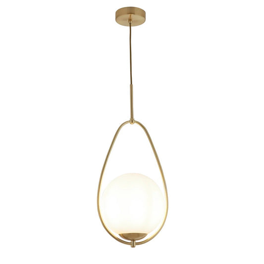 Gold LED Globe Pendant Light | Lunalight