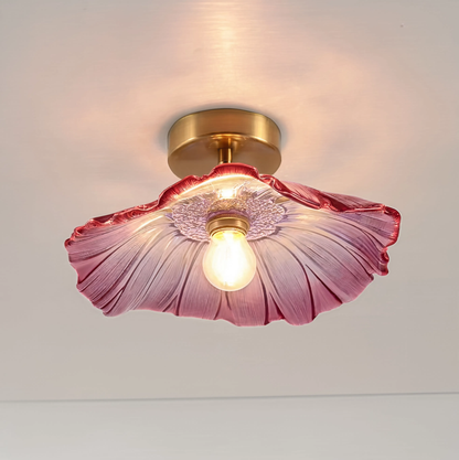Vintage Flower Glass Pendant Light E27 | Lunalight