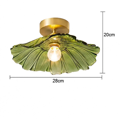 Vintage Flower Glass Pendant Light E27 | Lunalight