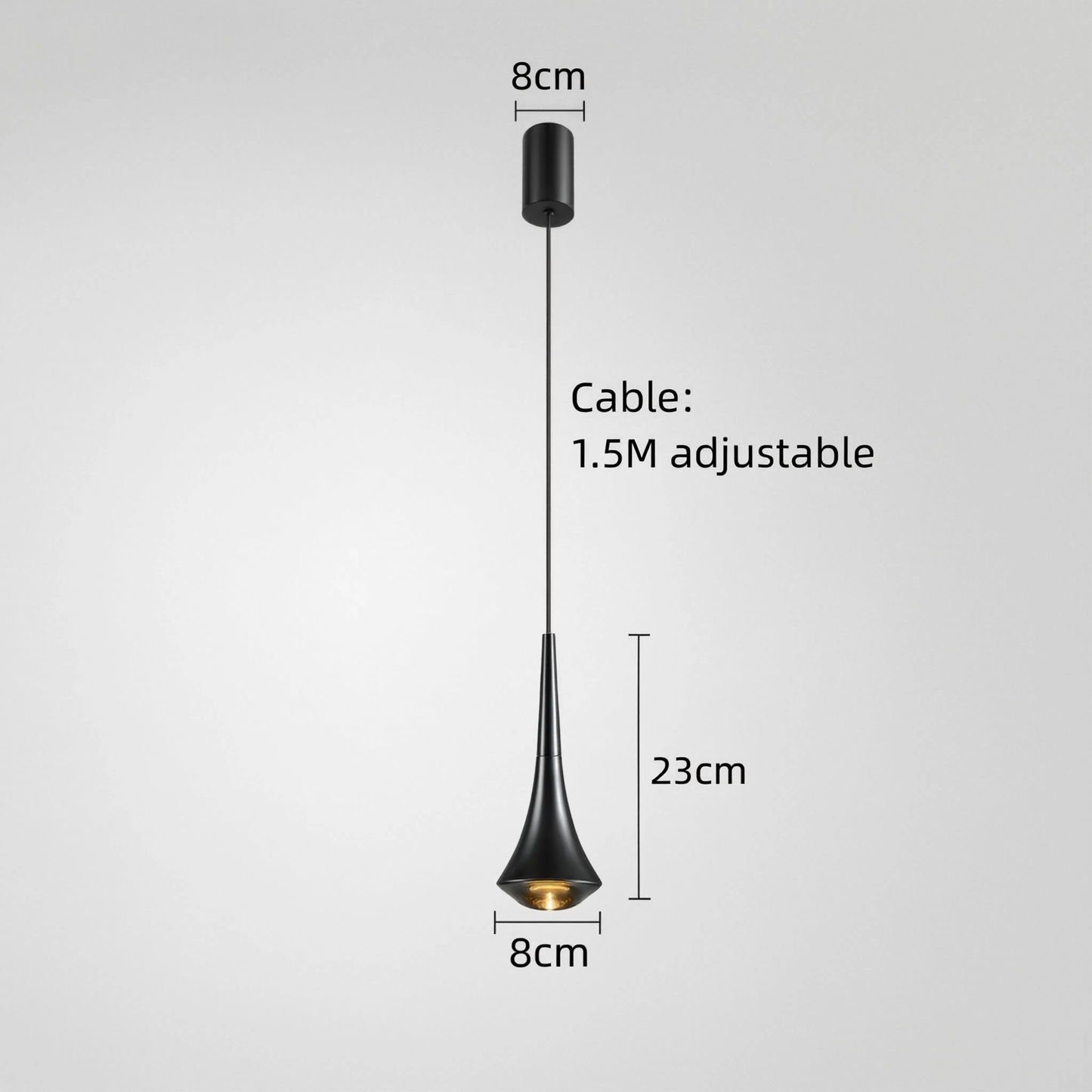 Modern Aluminium LED Pendant Light