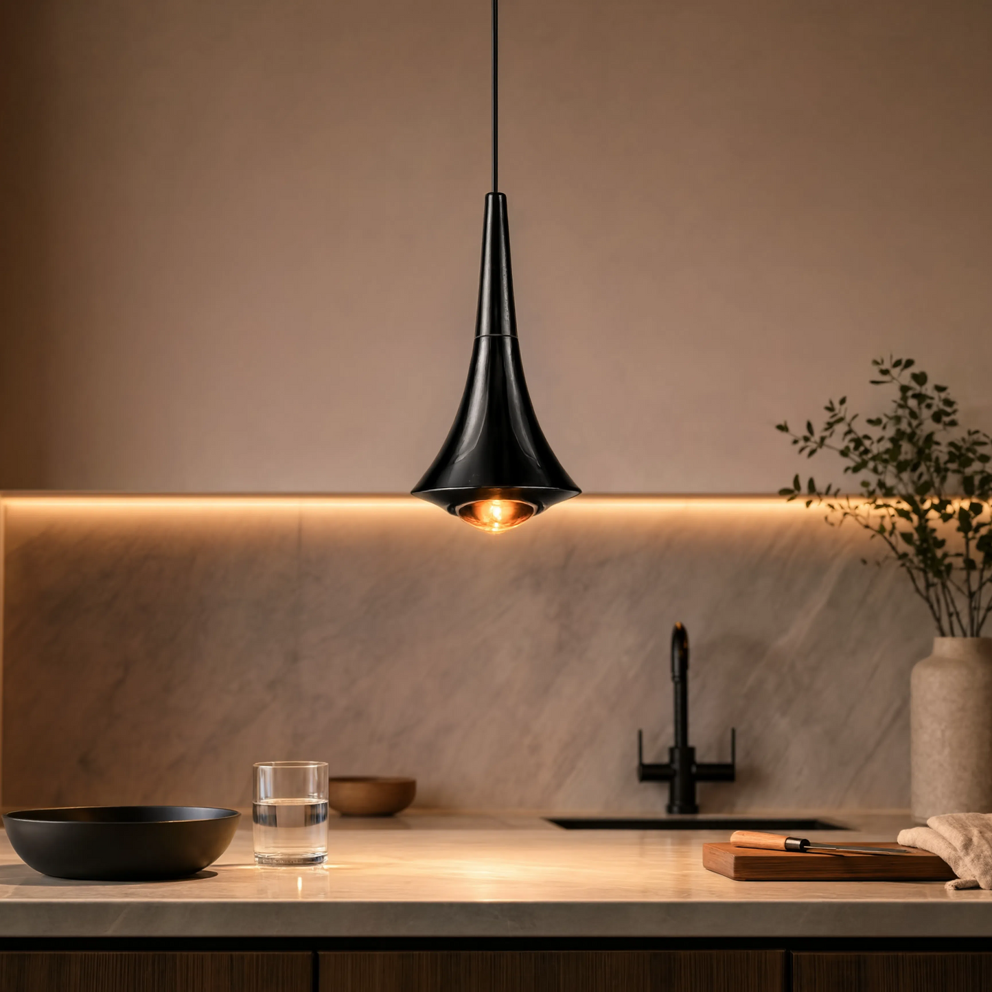Modern Aluminium LED Pendant Light