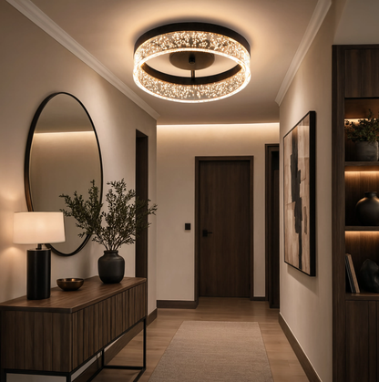 Modern Bubble LED Flush Mount Ceiling Light 30cm Warm White