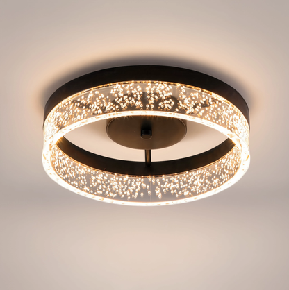 Modern Bubble LED Flush Mount Ceiling Light 30cm Warm White