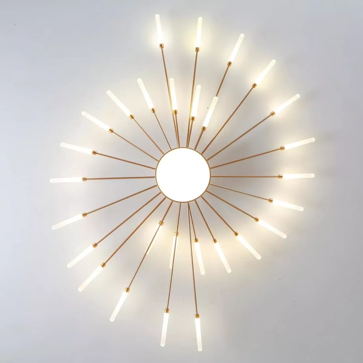 Modern LED Firework Flush Mount Ceiling Light 128cm