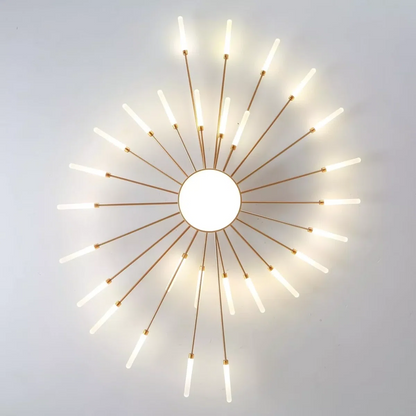 Modern LED Firework Flush Mount Ceiling Light 128cm