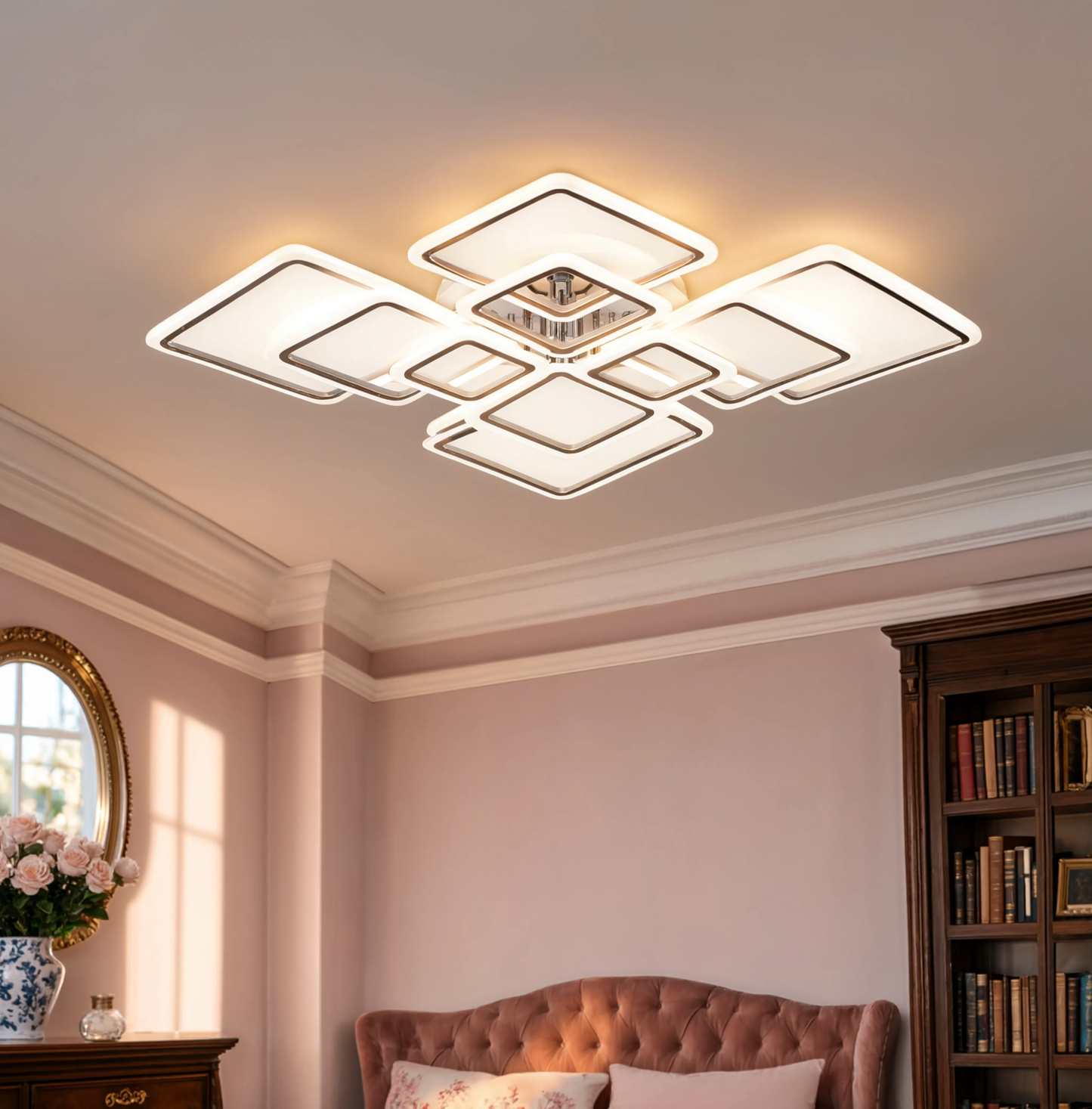 Geometric LED Ceiling Light