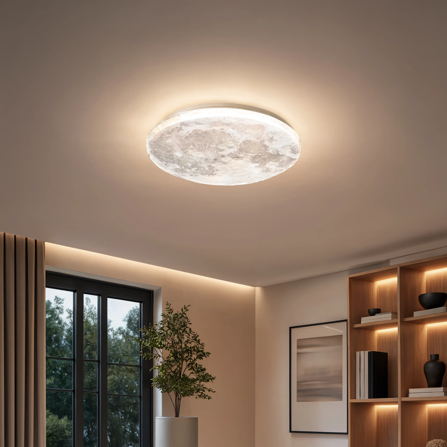 Nordic Moon LED Ceiling Light | Lunalight