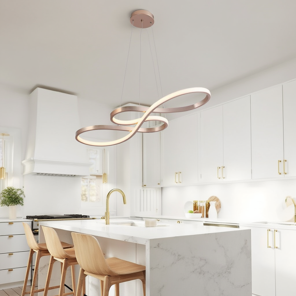 Modern LED Wave Pendant Light Dimmable | Lunalight