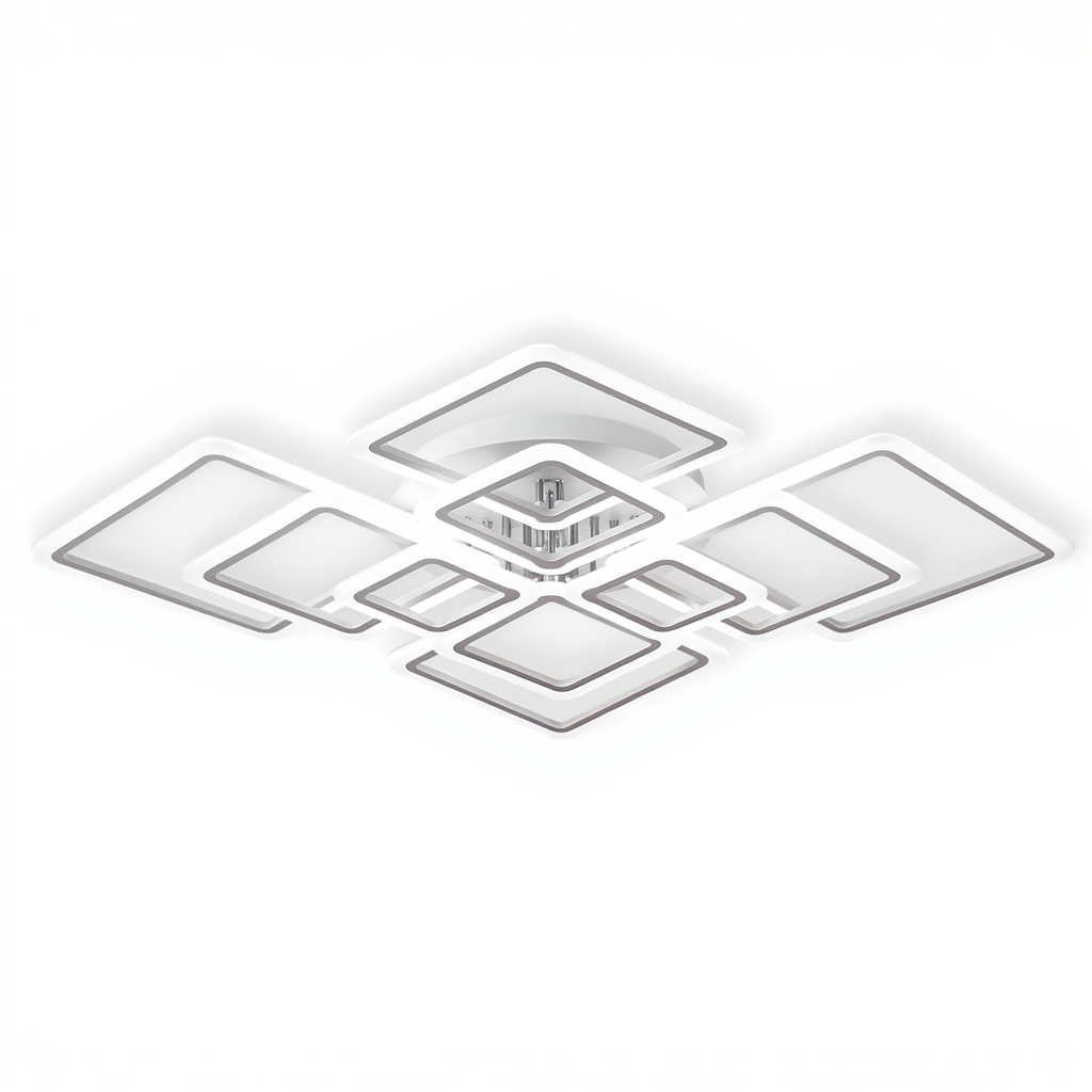 Geometric LED Ceiling Light | Lunalight