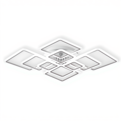 Geometric LED Ceiling Light | Lunalight