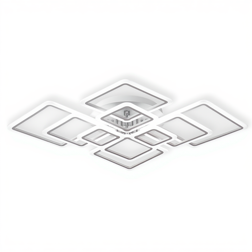 Geometric LED Ceiling Light | Lunalight