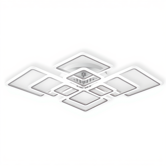 Geometric LED Ceiling Light | Lunalight