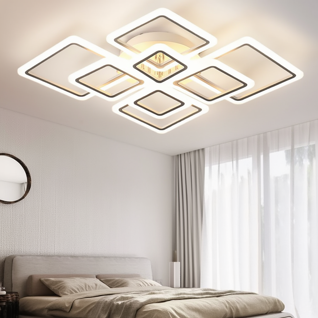 Geometric LED Ceiling Light | Lunalight