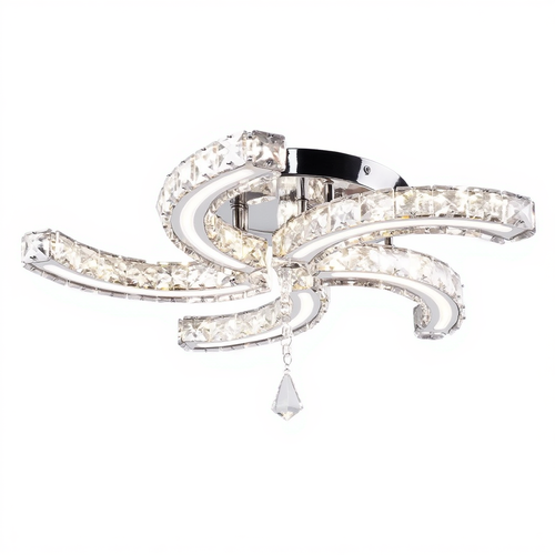 Crystal Flower LED Ceiling Light Dimmable | Lunalight