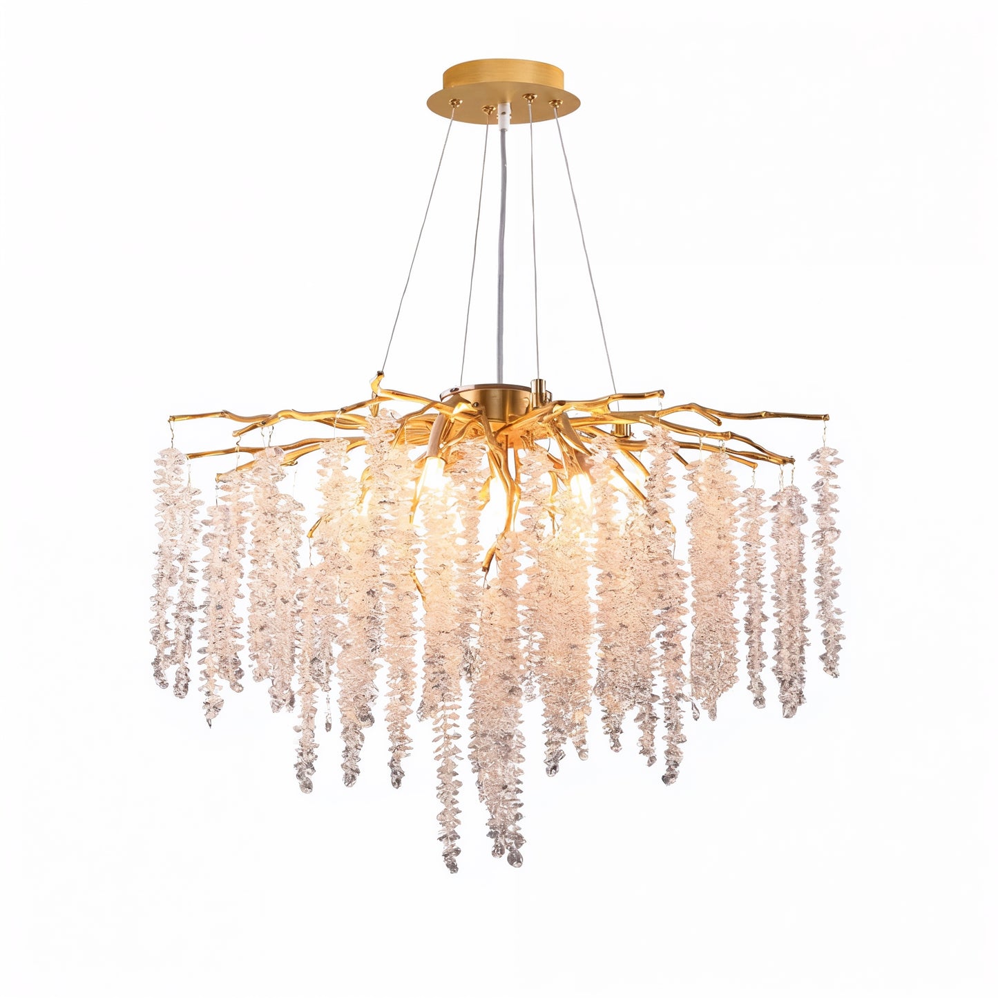Gold Branch Crystal Chandelier 60cm | Lunalight