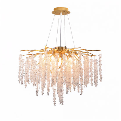 Gold Branch Crystal Chandelier 60cm | Lunalight