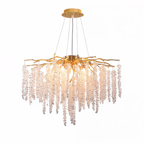 Gold Branch Crystal Chandelier 60cm | Lunalight