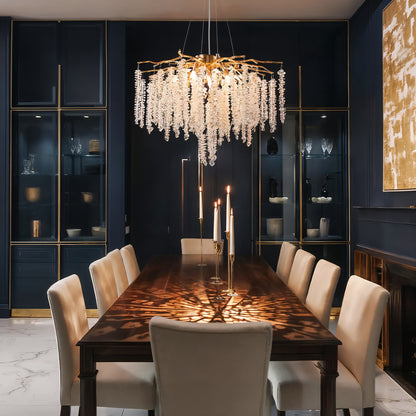Gold Branch Crystal Chandelier 60cm | Lunalight