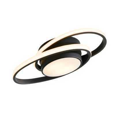 Black Orbit LED Ceiling Light | Lunalight
