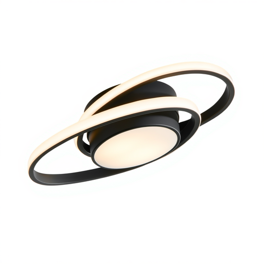 Black Orbit LED Ceiling Light | Lunalight