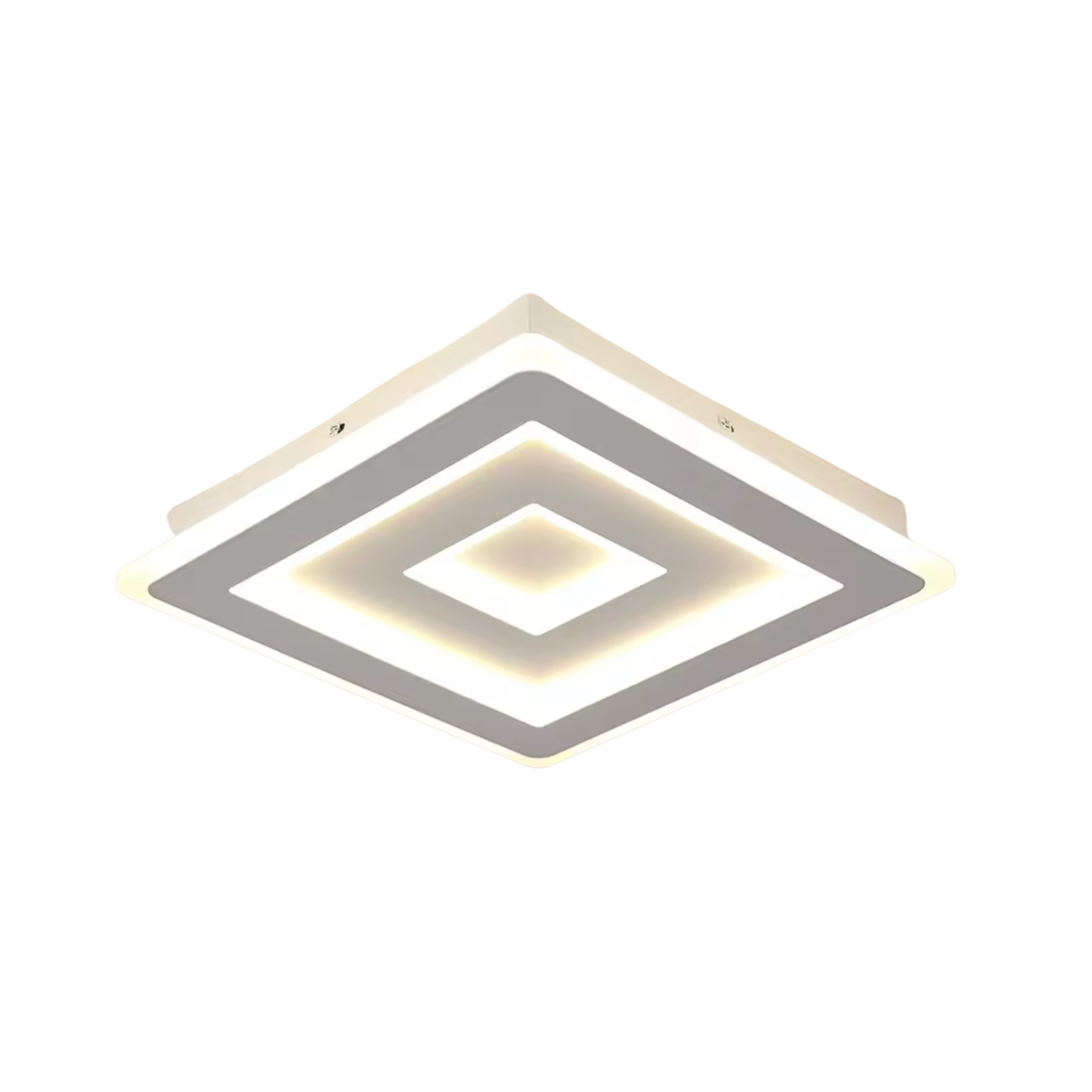 White Square LED Ceiling Light | Lunalight