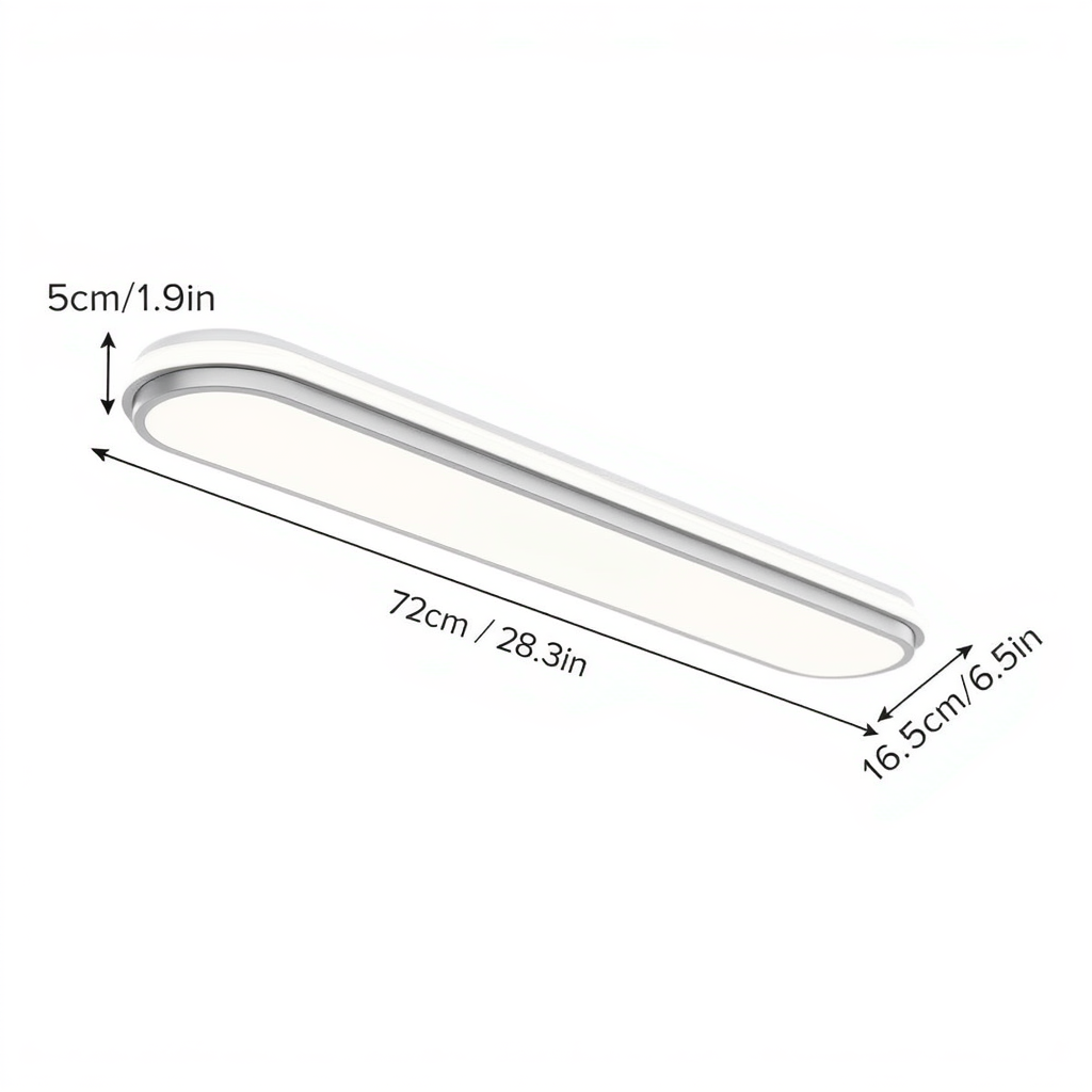 Linear Smart LED Ceiling Light 72cm | Lunalight
