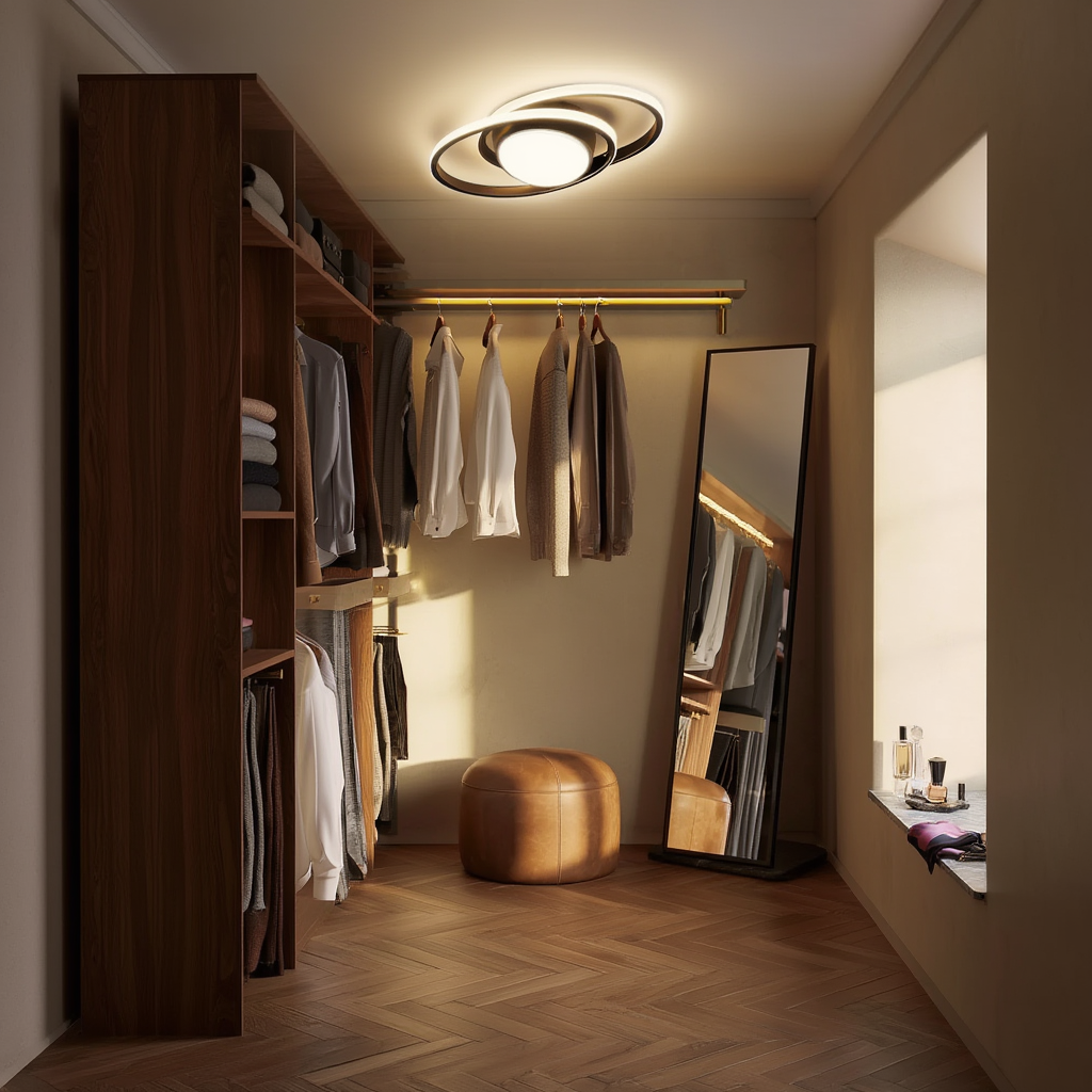 Black Orbit LED Ceiling Light | Lunalight
