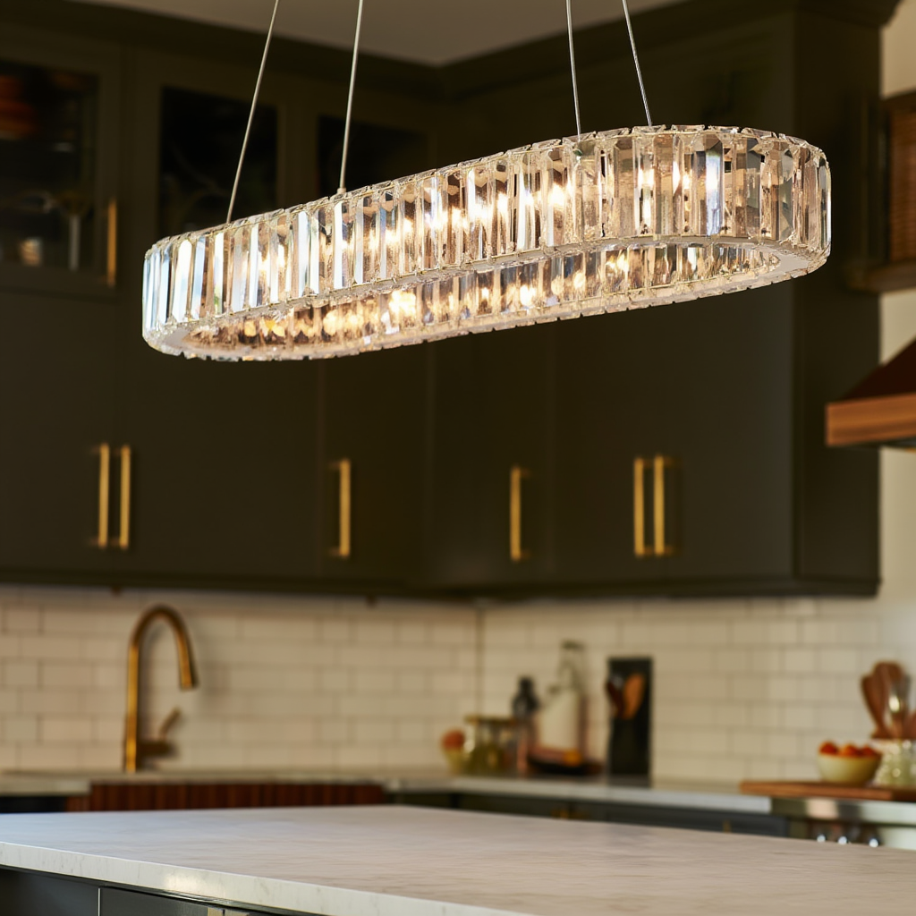 LED Crystal Pendant Light | Lunalight