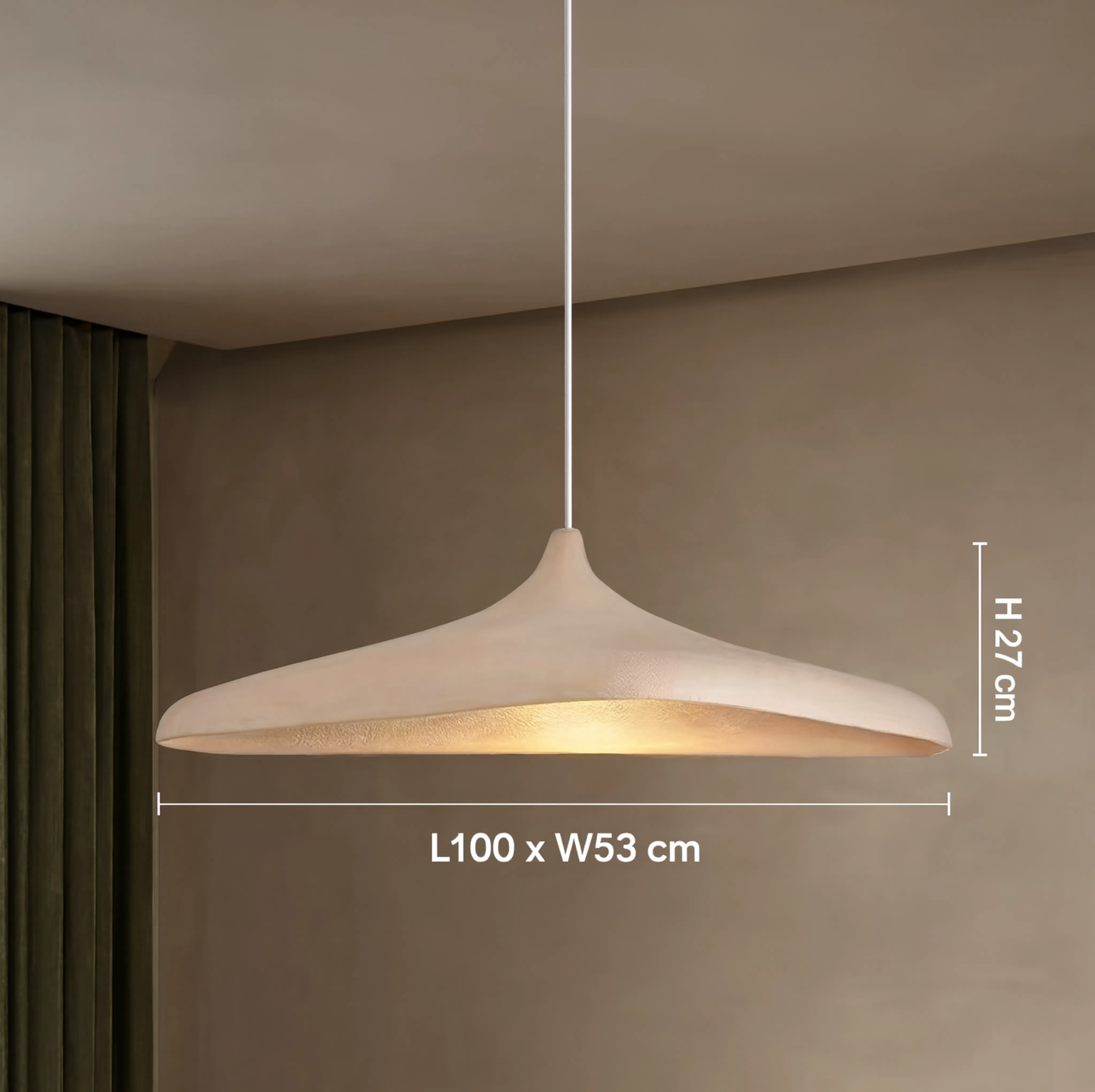 Wabi-Sabi Style Pendant Light E27 | Lunalight
