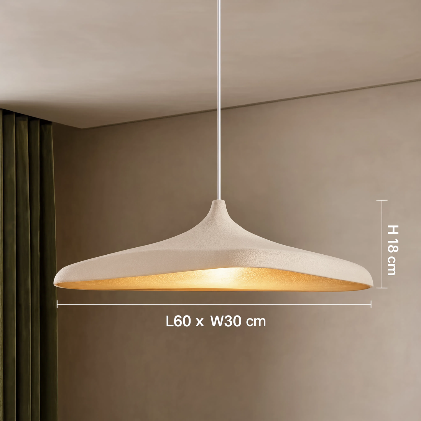 Wabi-Sabi Style Pendant Light E27 | Lunalight