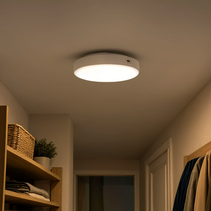 Wireless LED Ceiling Light Battery Powered | Motion Sensor & Remote Control