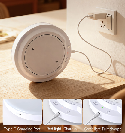 Wireless LED Ceiling Light Battery Powered | Motion Sensor & Remote Control
