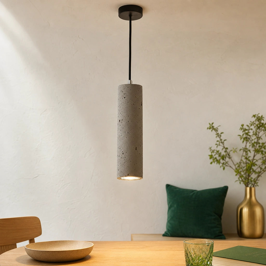 Industrial Cement LED Pendant Light | Lunalight