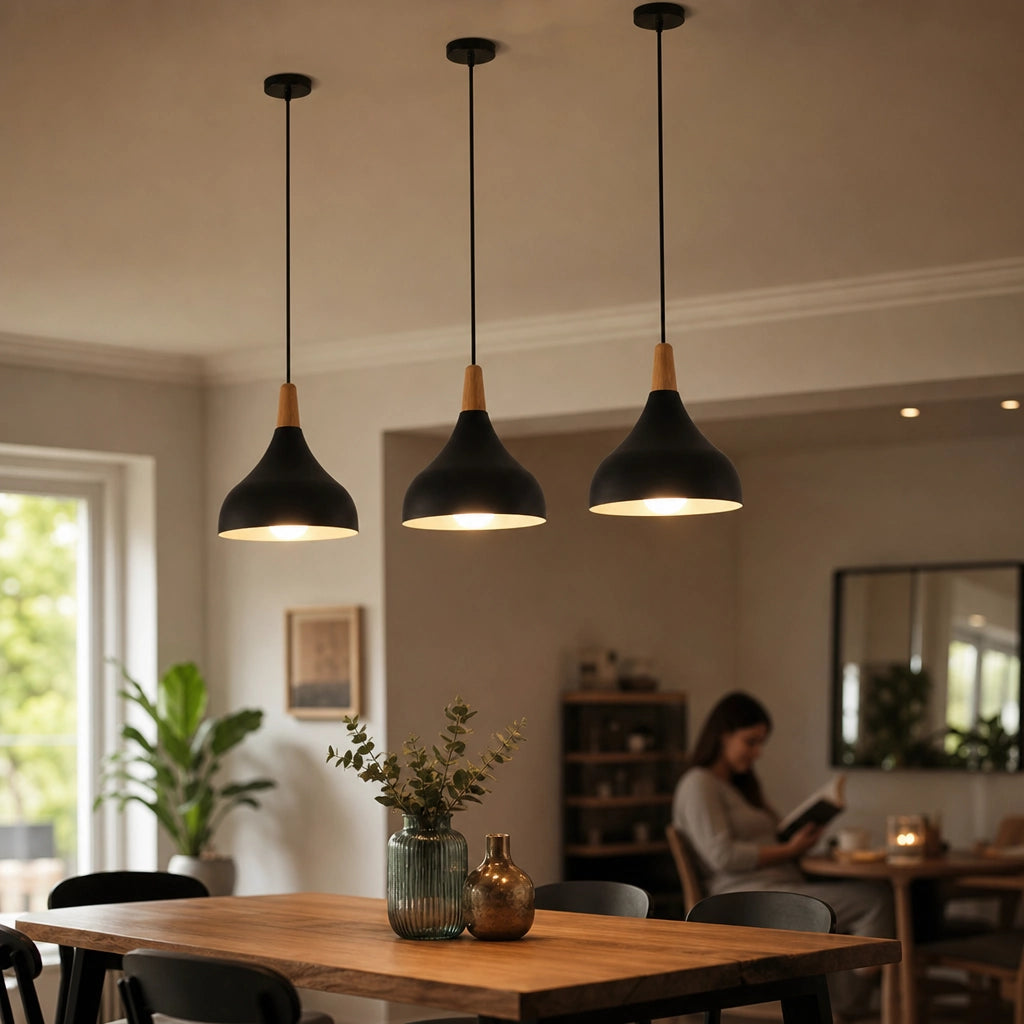 Nordic Vintage Iron Pendant Light E27 | Lunalight