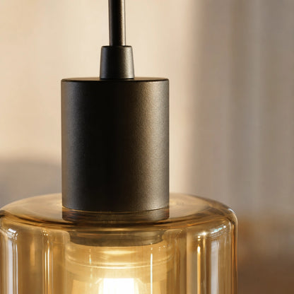 3-Light Glass Pendant Light