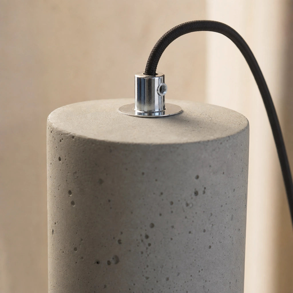 Industrial Cement LED Pendant Light | Lunalight