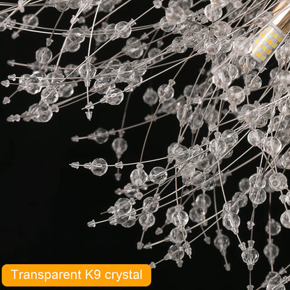 Dandelion Crystal Pendant Chandelier | Lunalight